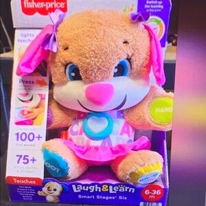 Smart Stages Puppy - Pink and Brown